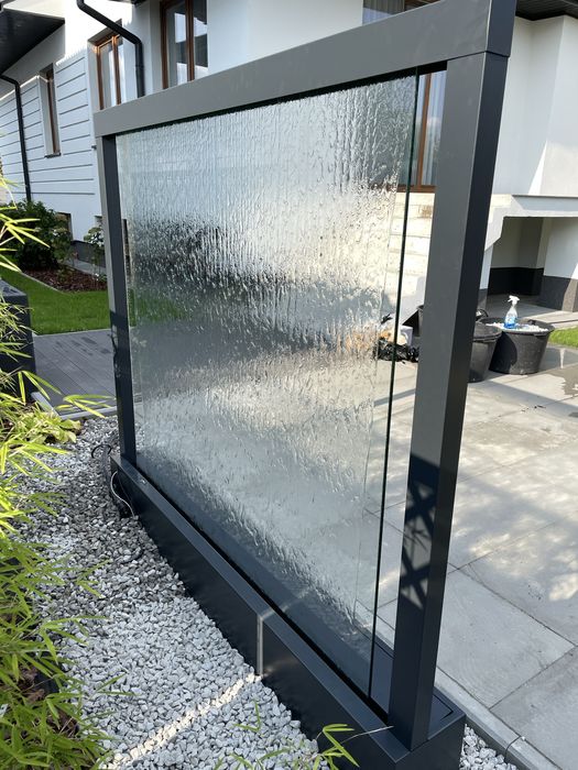 Ściana wodna  stal nierdzewna