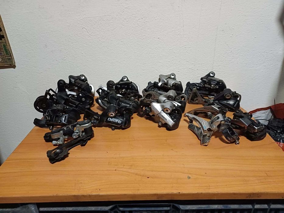 Przerzutki tylne i przednie shimano