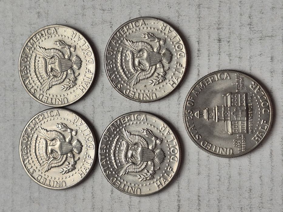 Half dollar 4 szt