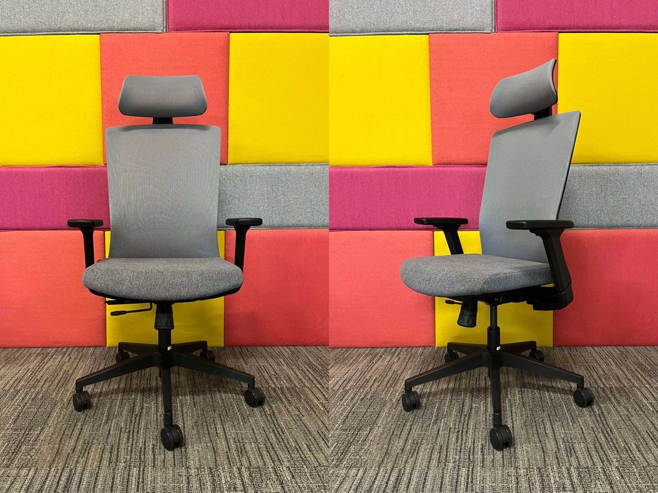 NOWY Fotel biurowy obrotowy HJH Office Captivo okazja!