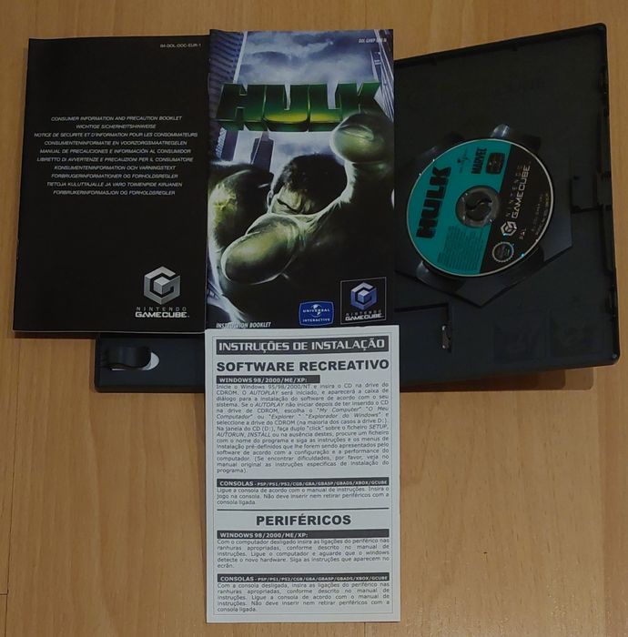 Nintendo Jogos Gamecube Pal