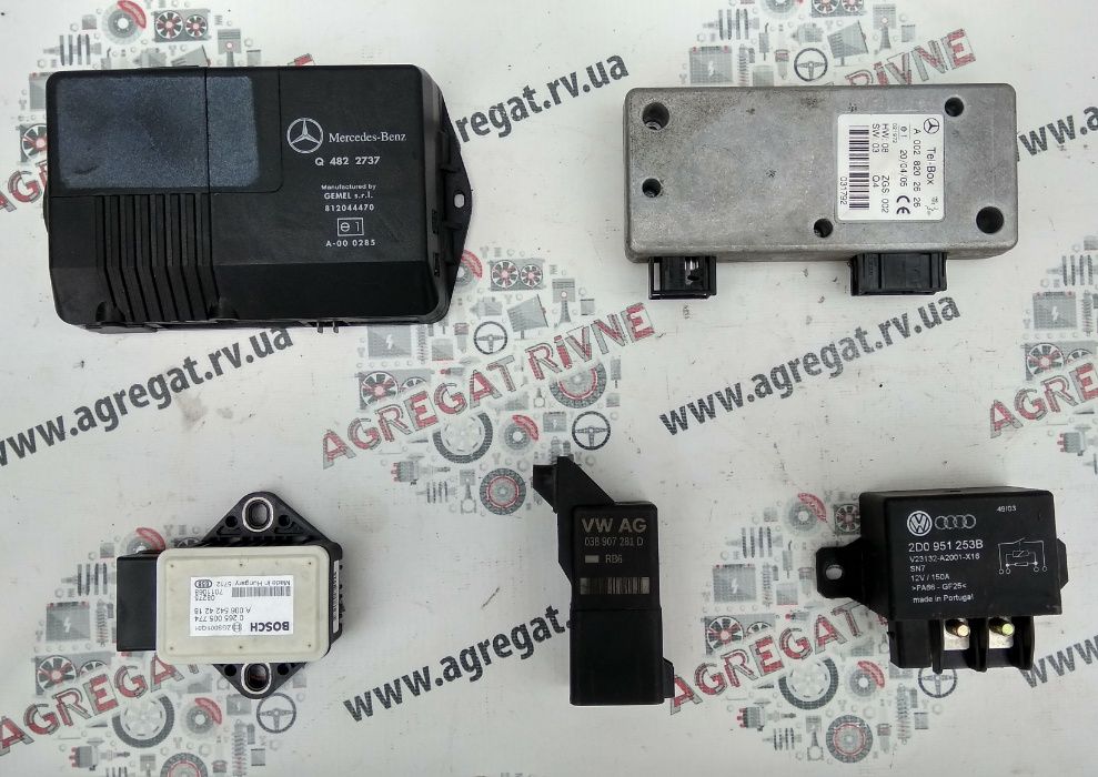 Блок предохранителей комфорта AirBag Реле свечей накала Sprinter LT