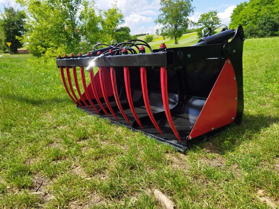 Krokodyl do tura ciągnika/ ładowarki teleskopowej 2.4m 2.2m 2.0m DOWÓZ
