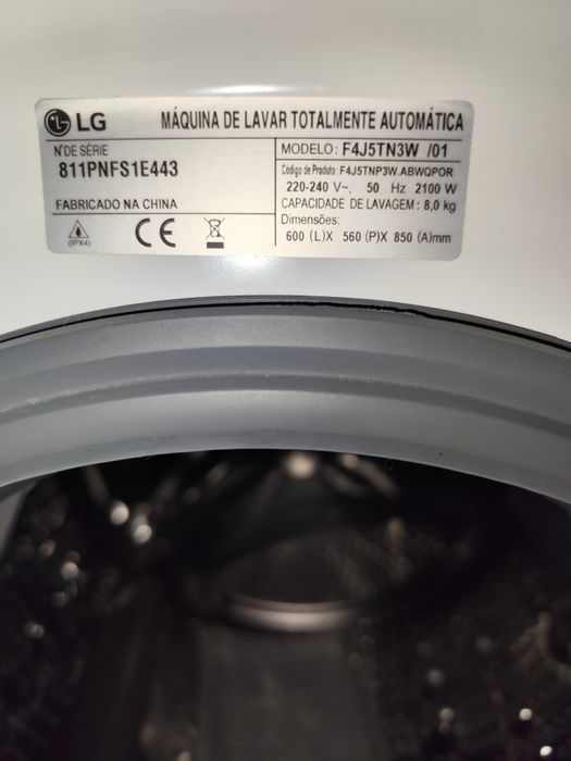 Máquina Lava Roupa LG - Bem Conservada