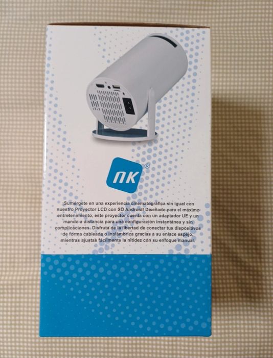 Mini Projetor Android com suporte 4k