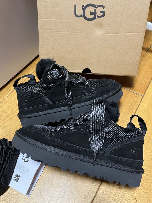 Ugg lowmel black czarne buty zimowe sniegowce trampki