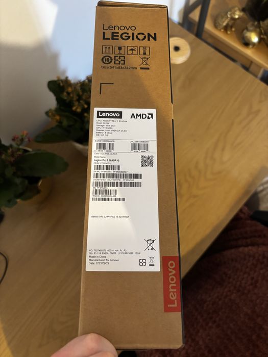 Lenovo Legion Pro rtx 5060 ryzen 7hx 32ram