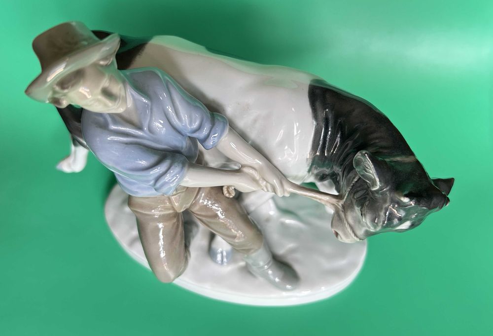 Figurka porcelanowa: „Młodzieńczy upór ” GRÄFENTHAL piękna