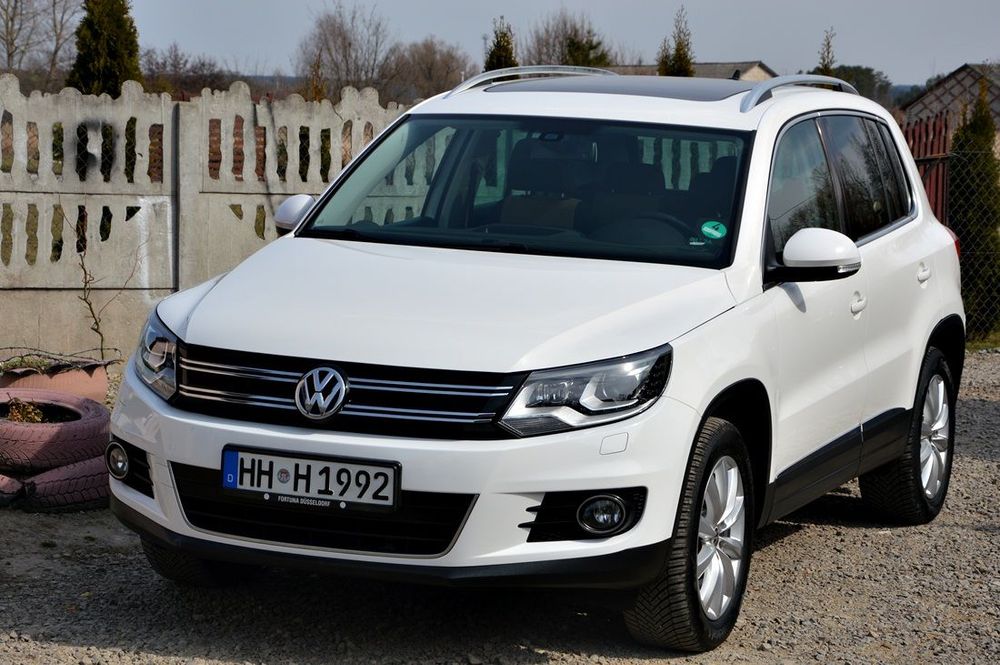 Volkswagen Tiguan LIFT_2.0 TDi 140KM_Alcantara_Navi_Xenon_ZADBANY