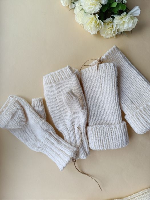 В'язані вироби ручної роботи Балаклава в'язана трендова шолом кроше че