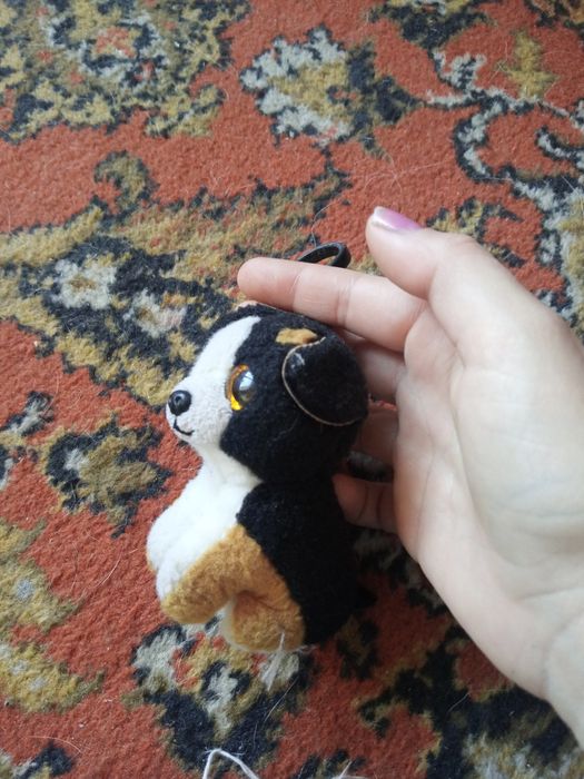 Брелок собака на ключы