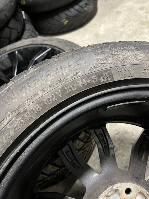 Пара зимової гуми 225/55/18 Uniroyal , 2021 року