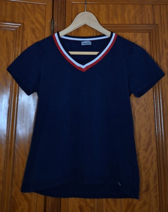 T-shirt azul Colimalhas