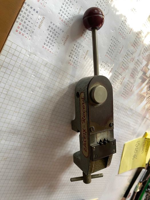 Obcinak zegarmistrzowski GILOTYNKA Zacfix-Record  narzedzie profesjonalne