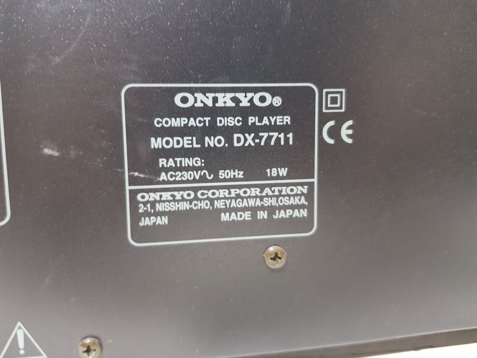CD програвач/проигрыватель Onkyo DX-7711+1  б/у з Німеччини