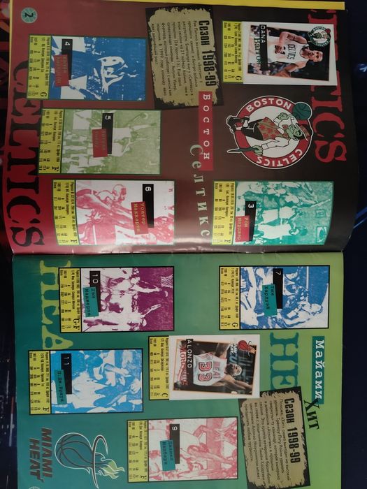 Журнал альбом для наклеек Panini nba баскетбол: 3 300 грн