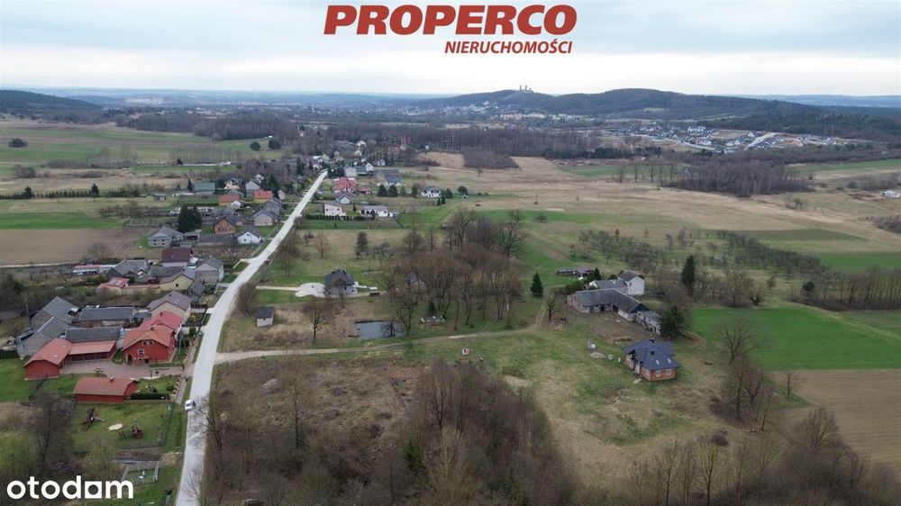 Działka pow. 2300m2, Skiby, gm. Chęciny