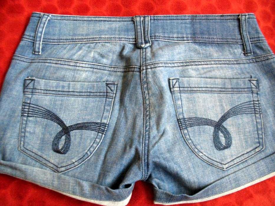Szorty - spodenki Jeans - 38 / 40 - biodra 108 cm Kabaret