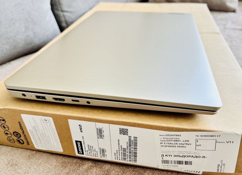 Lenovo IdeaPad 3 15ALC6 продам ноутбук