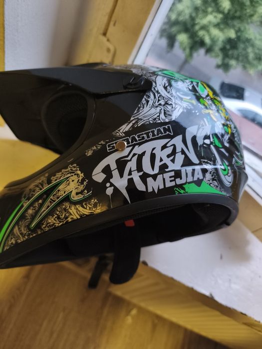 Kask na mini bike