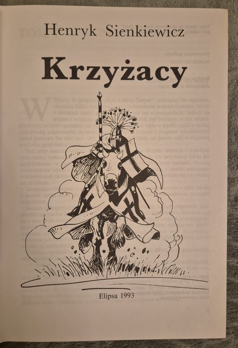Sienkiewicz Krzyżacy Quo Vadis  Elipsa