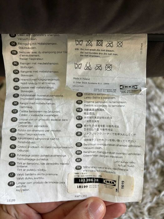 Cadeira VILLSTAD Ikea - Antracite (quase nova) NEGOCIAVEL