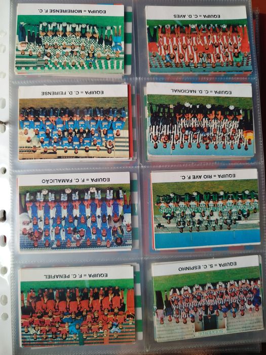 Álbum calendários futebol 1996