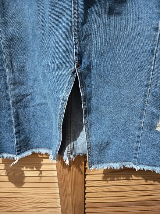 Spódnica jeansowa duży rozmiar