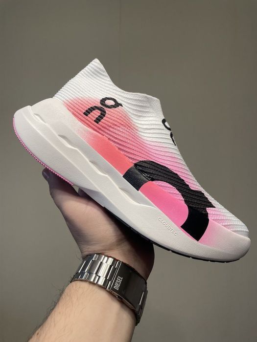 Кроссовки ON Cloudboom Strike LS White/Pink  Оригинал женские новые