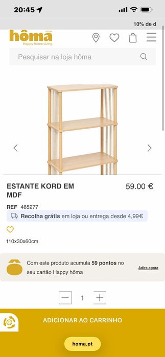 Estantes, kalax com pés/suporte em metal Ikea e estante homa