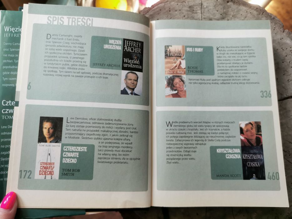 Książka 4 książki w jednej powieść kryminał