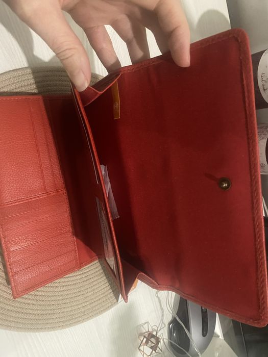 Шкіряниий гаманець Timberland