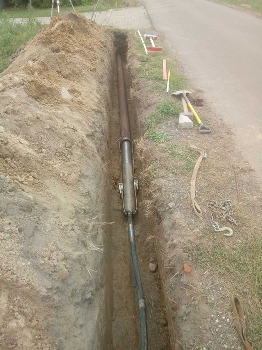 Przeciski, przejścia pod drogami, wbijanie rur, przyłącza wod-kan