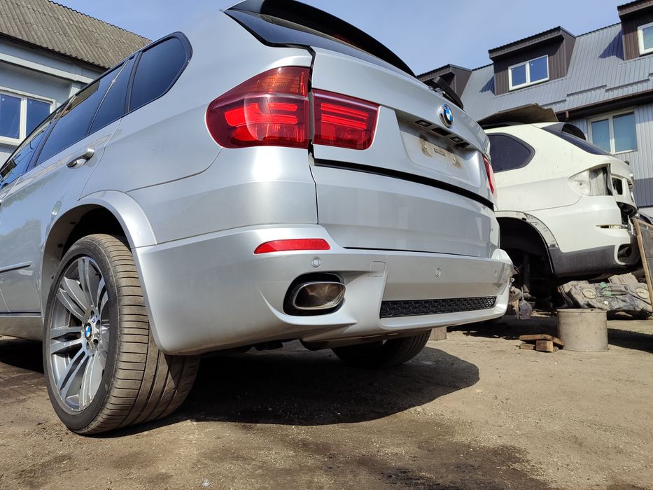 Насадки глушителя выхлопа М пакет BMW X5 E70 М Обвес БМВ Х5 Е70 шрот