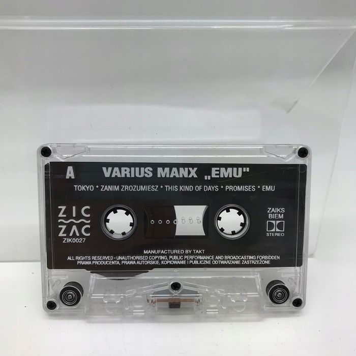 kaseta - varius manx - emu