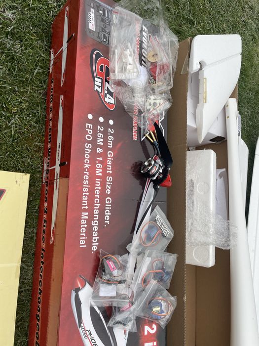 Sprzedam szybowiec Volantex RC Phoenix 2.6m - 1.6m Motoszybowiec ARF