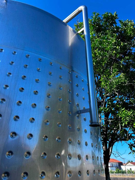 Cuba de fermentação e armazenamento Aço Inox
