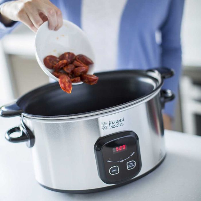 Wolnowar Russell Hobbs MaxiCook 6 l srebrny/szary 200 W