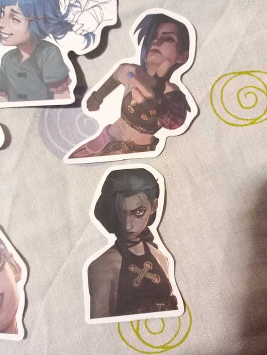 Arcane stickers - jinx