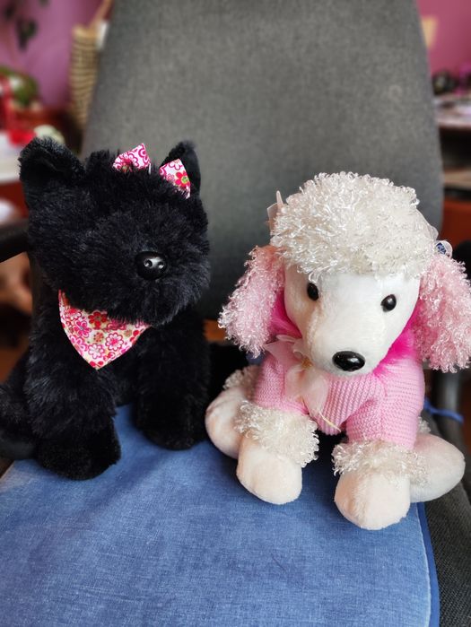 Мягкие игрушки собачки,ведмеді м'які іграшки