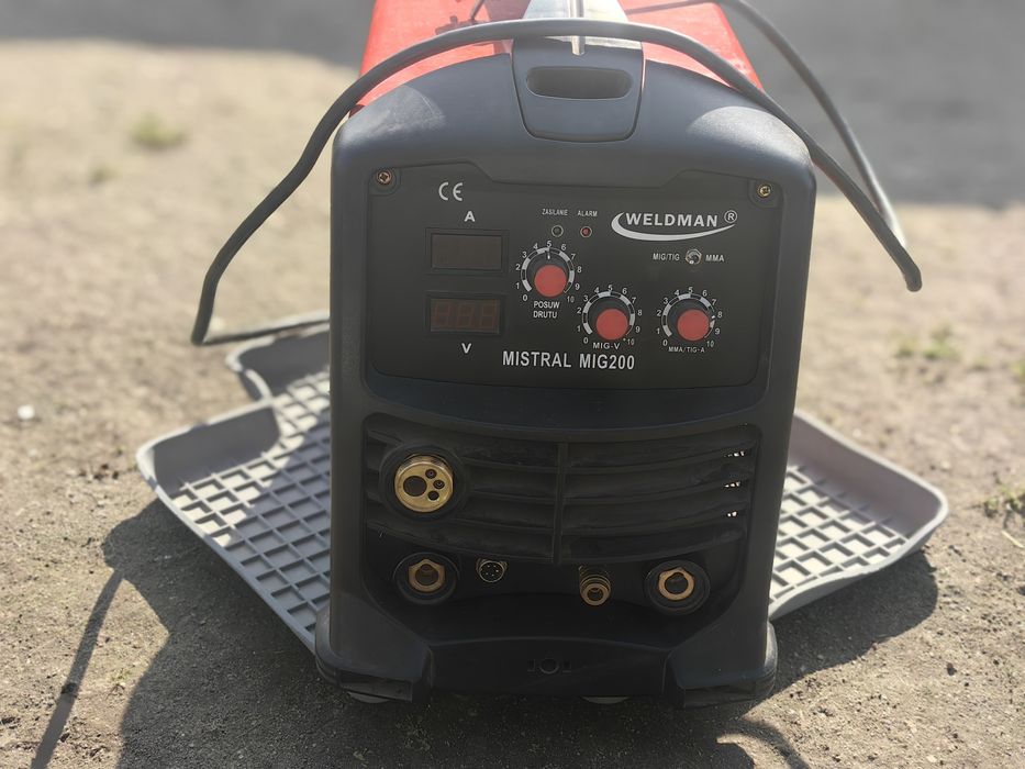 Spawarka Weldman Mistral Mig 200 MMA TIG DC 3w1 DPD