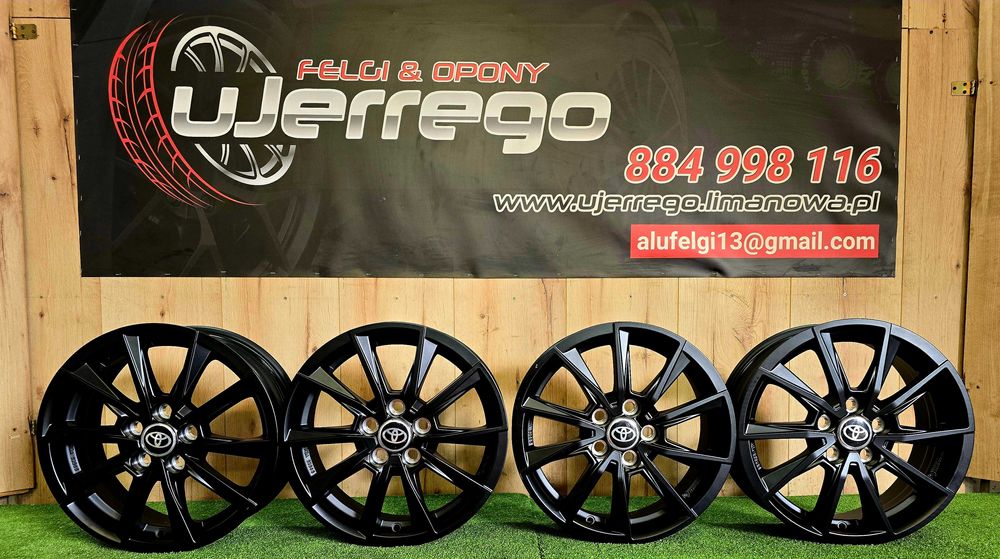 NOWE ALUFELGI TOYOTA 15x5x100 - Avensis,Prius,Verso-s,Yaris
