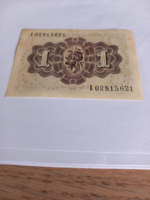 Nota uma peseta 1948