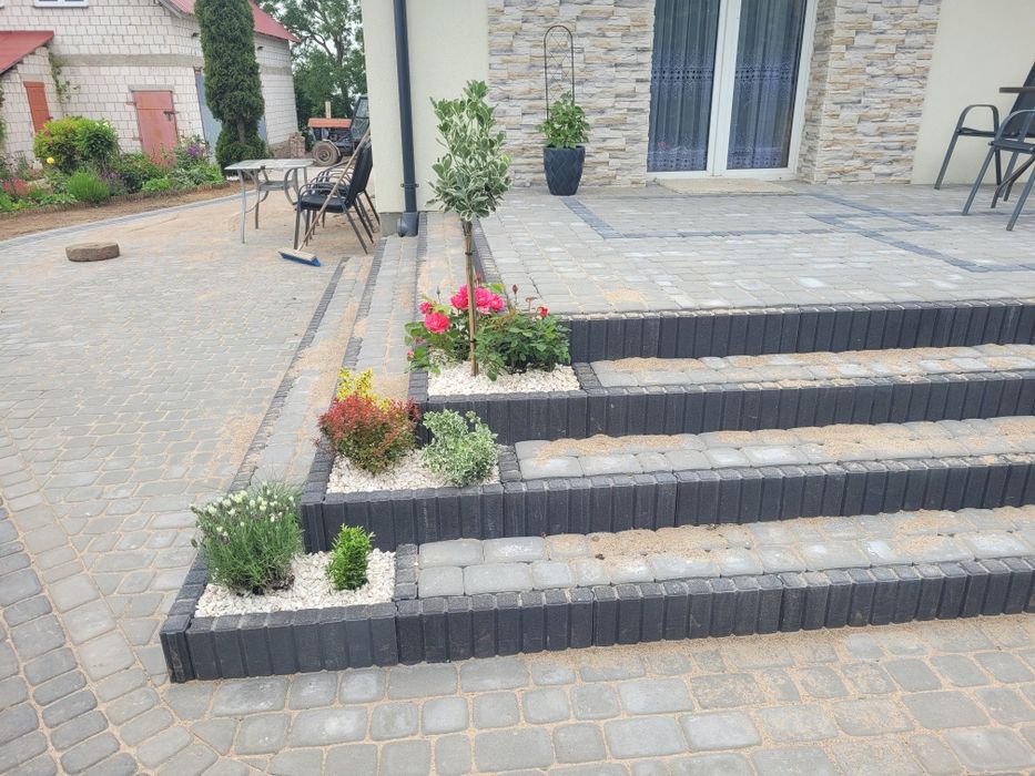 Usługi  brukarskie.