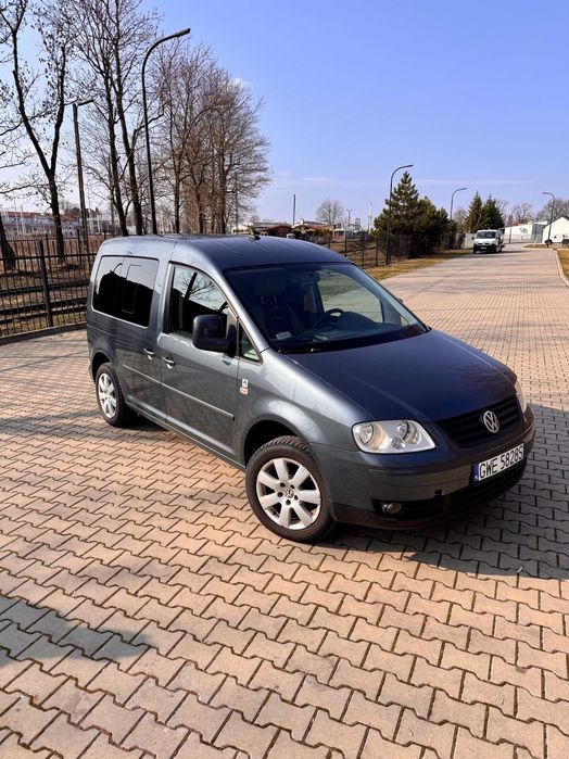 VW Caddy 1.9 TDI 105KM osobowy| po dużym
