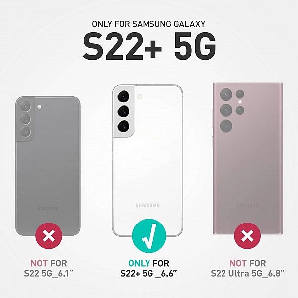 Wytrzymałe Etui Supcase do Samsung Galaxy S22 Plus - Styl i Kolor
