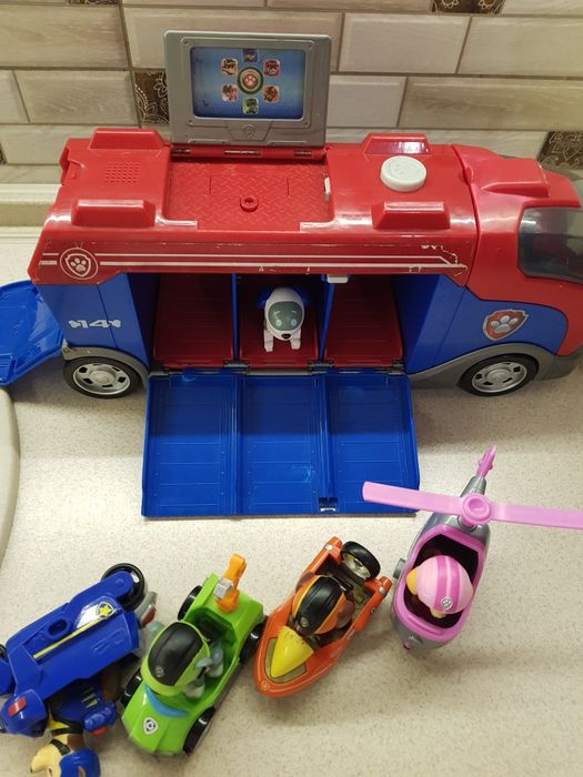 Щенячий патруль ігровий музичний патрульовоз автовоз зі звуковими ефек