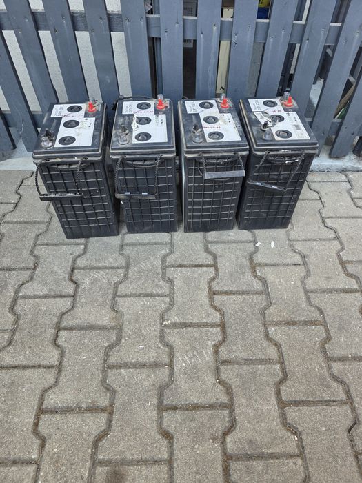 4 szt. Akumulatory Magazyn Energii Fotowoltaika 6V 330ah