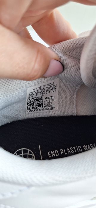 Buty adidas białe 36 2/3