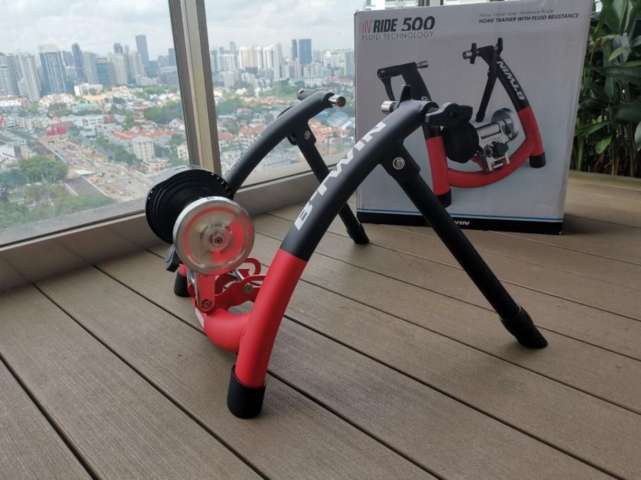 Rolo de Treino Indoor Btwin Inride 500 (+ Extras Opcionais) – Como Novo